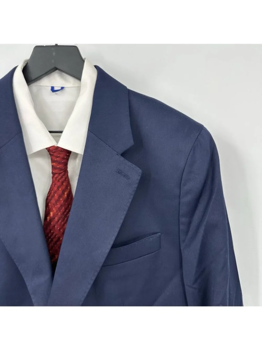 BANANA REPUBLIC jacket blazer sport coat tailored fit blue 44R business casual